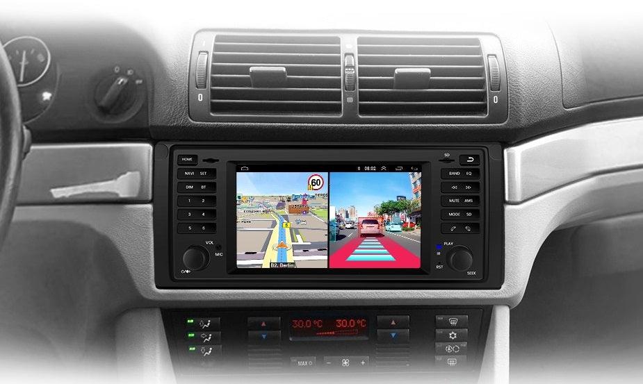 Radio nawigacja BMW 5 Serii E39 X5 E53 od 1996-2003 Android Auto Carplay - Multigenus