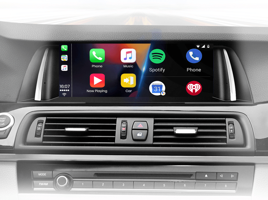 Radio nawigacja BMW 5 Serii F10 F11 2011-2017 CarPlay Android Auto - Multigenus