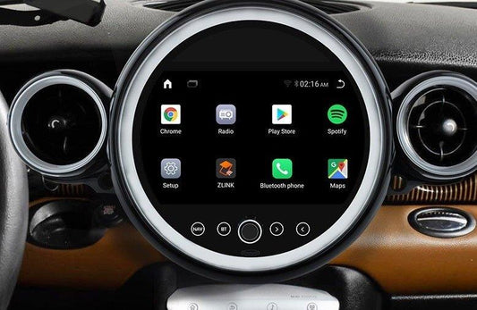 Radio nawigacja BMW Mini Cooper R56 R60 2007-2010 Carplay Android Auto GPS - Multigenus