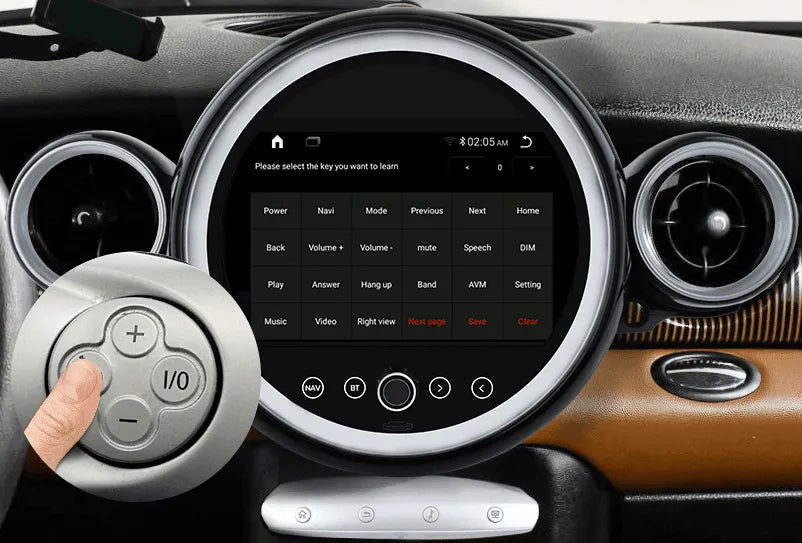 Radio nawigacja BMW Mini Cooper R56 R60 od 2007-2013 Carplay Android Auto - Multigenus