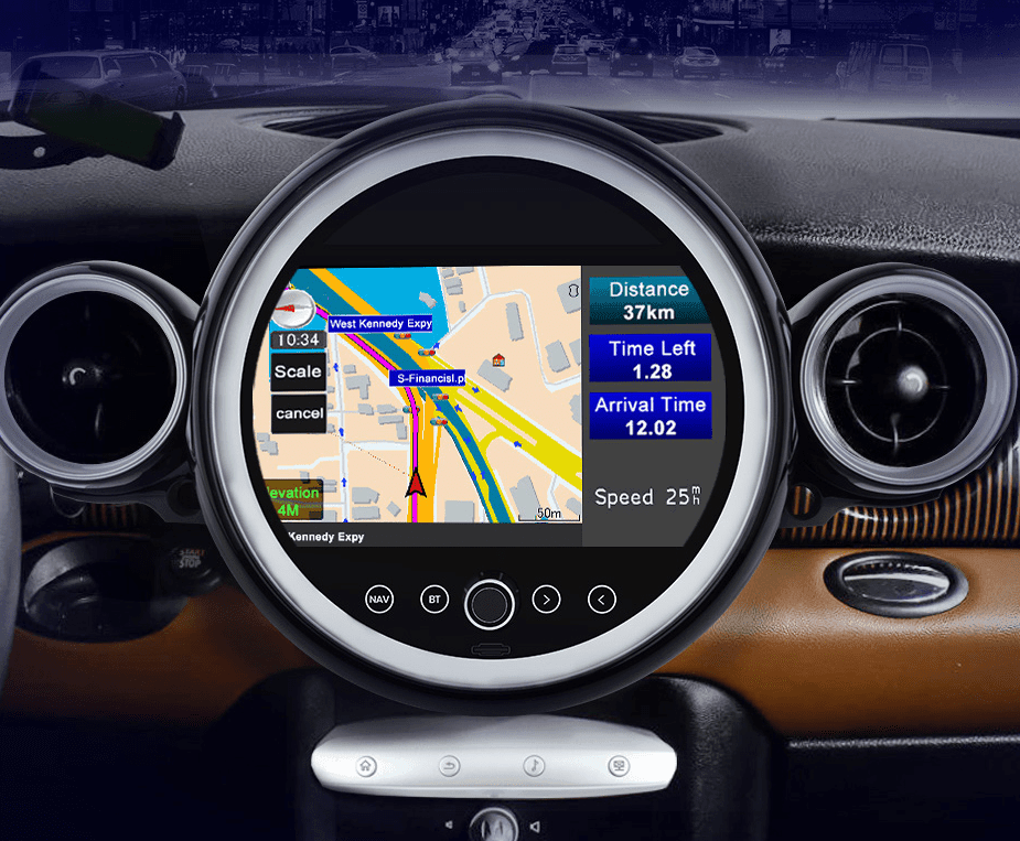 Radio navigation BMW Mini Cooper Carplay Android Auto GPS – Multigenus