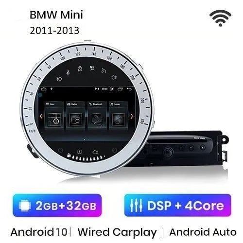 Radio nawigacja BMW Mini Cooper R56 R60 od 2007-2013 Carplay Android Auto - Multigenus