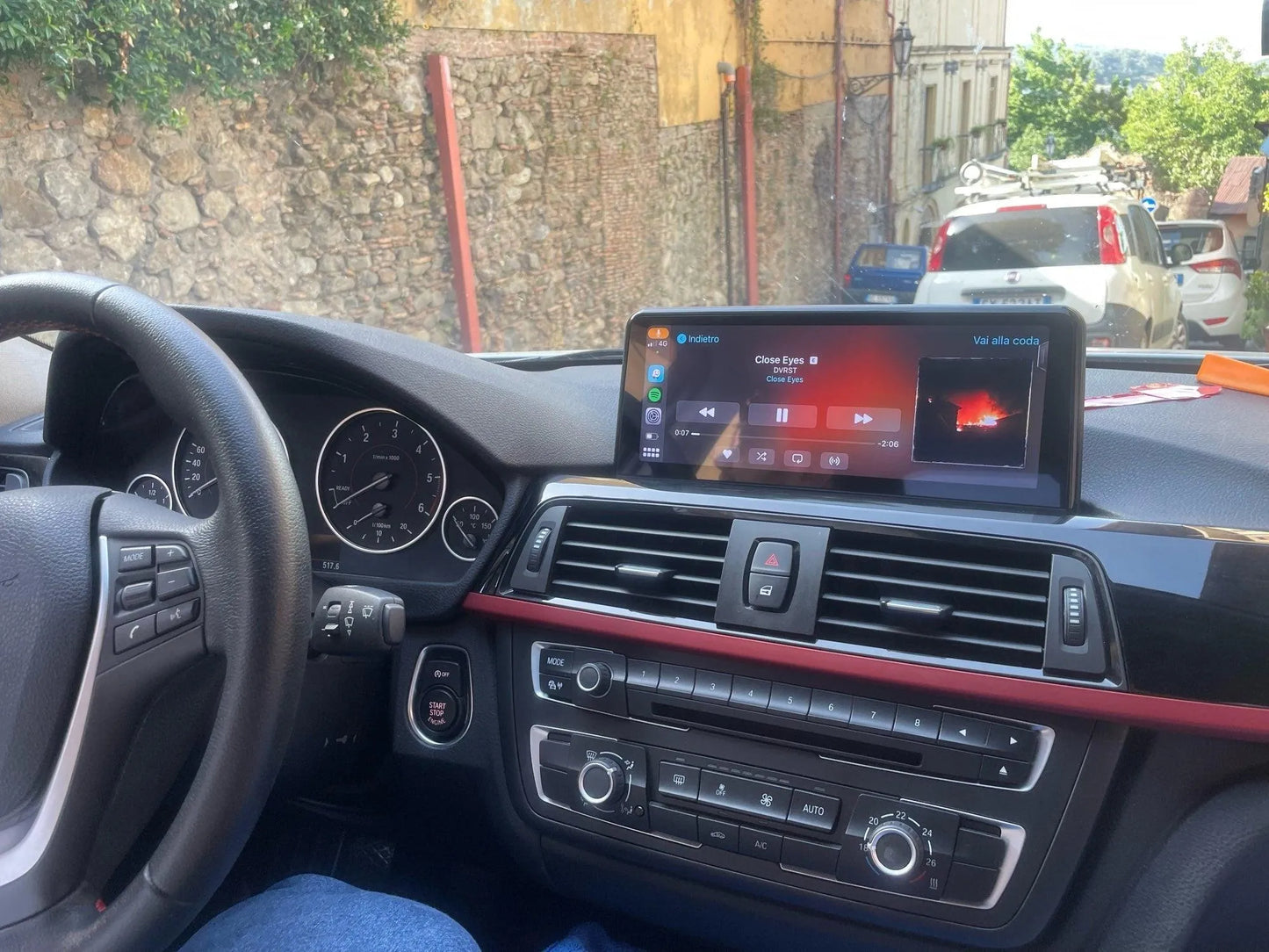 Radio nawigacja BMW 3 F20 F21 F22 F30 F31 F32 F33 F34 F36 Android Auto CarPlay - Multigenus