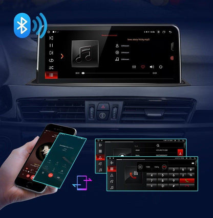 Radio nawigacja BMW X1 F48 Android Auto CarPlay - Multigenus