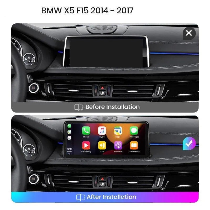 Radio nawigacja BMW X5 F15 X6 F16 2014-2017 CarPlay Android Auto - Multigenus