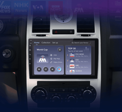 Radio nawigacja Chrysler 300C Aspen 2004 - 2008 Android Auto CarPlay - Multigenus