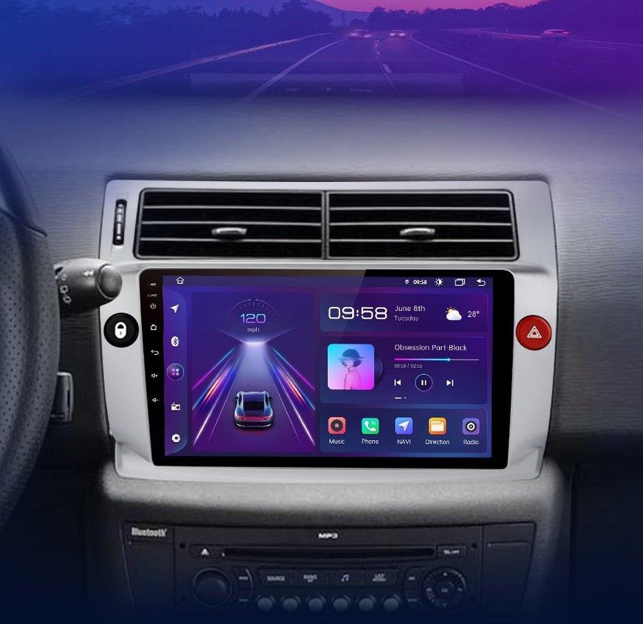 Radio nawigacja Citroen C4 2004 - 2009 Android Auto Carplay - Multigenus