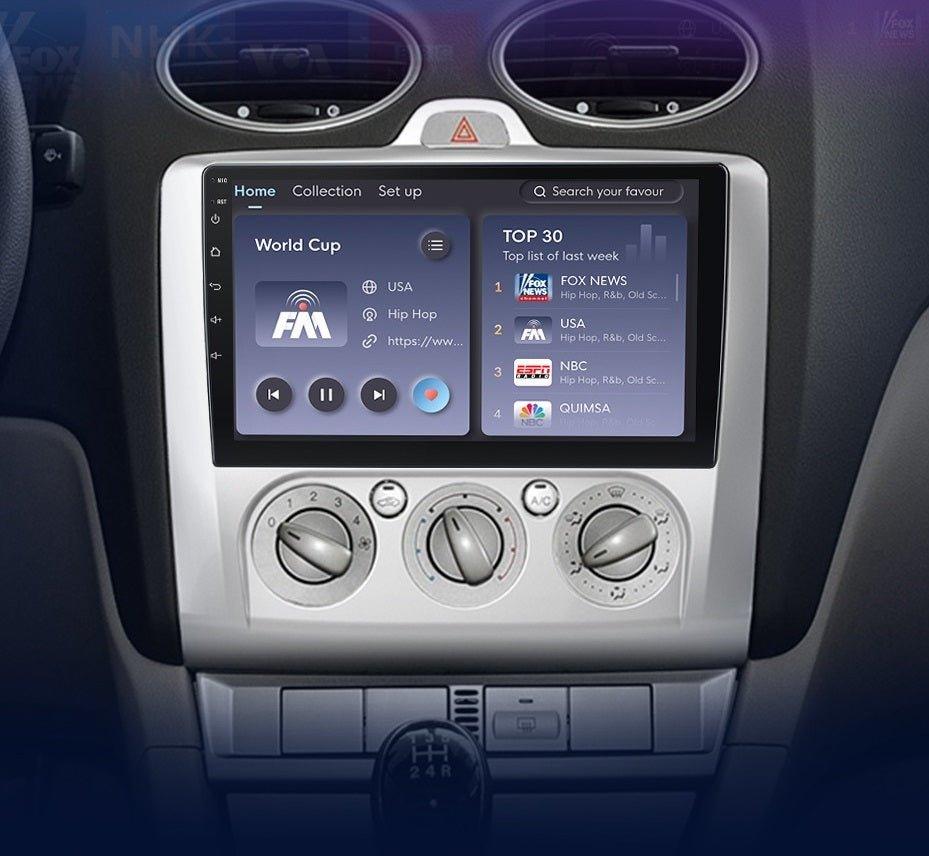 Radio nawigacja Ford Focus 2 Mk2 2004- 2011 CarPlay Android Auto - Multigenus