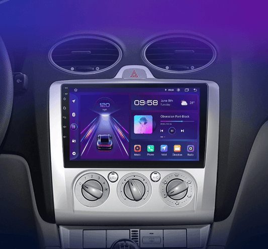 Radio nawigacja Ford Focus 2 mk2 2004-2011 Android Auto Carplay - Multigenus