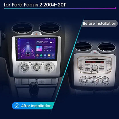 Radio nawigacja Ford Focus 2 mk2 2004-2011 Android Auto Carplay - Multigenus