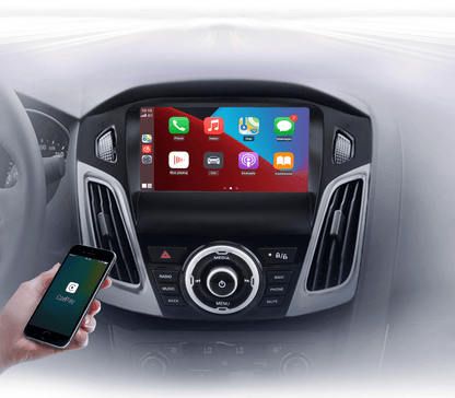 Nachrüsten von CarPlay & Android Auto am Ford Focus