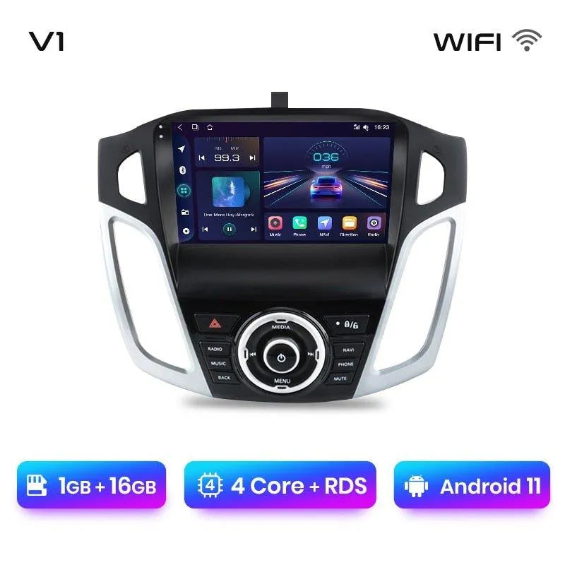 Radio nawigacja Ford Focus 3 MK3 2011 - 2019 Android Auto Carplay - Multigenus