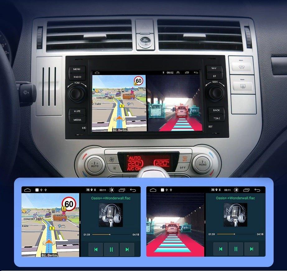 Radio nawigacja Ford Focus C-Max Mondeo Kuga Galaxy Android Carplay - Multigenus