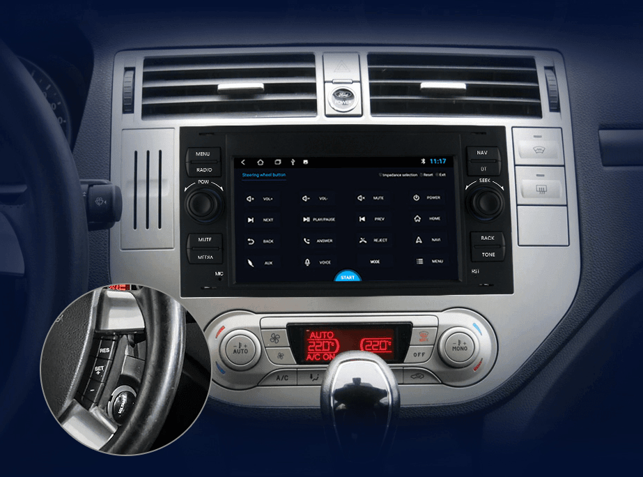 Ford Focus C-Max Mondeo Galaxy radio navigation - GPS Android – Multigenus