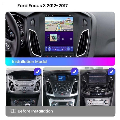 Radio nawigacja Ford Focus MK3 2012-2017 Android Auto Carplay - Multigenus