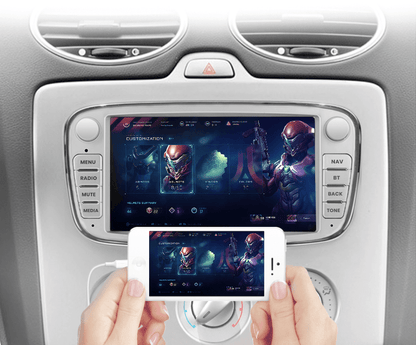 Pantalla Táctil radio Android Auto Carplay Ford Focus Mondeo Fiesta Transit  Kuga C-Max S-Max – RProjekt