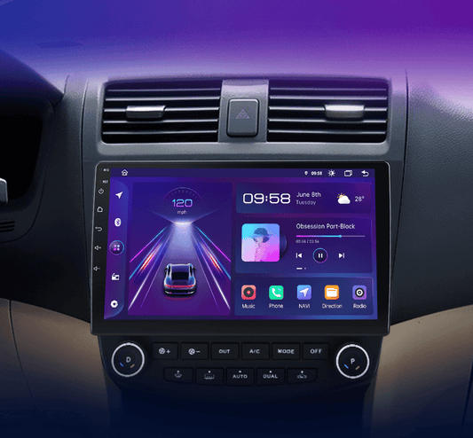 Radio nawigacja Honda Accord 7 2003 - 2008 Carplay Android Auto - Multigenus