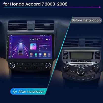 Radio nawigacja Honda Accord 7 2003 - 2008 Carplay Android Auto - Multigenus