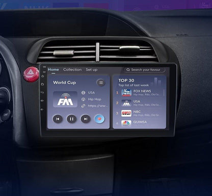 Radio nawigacja Honda Civic Hatchback 2005-2011 Android Auto CarPlay - Multigenus