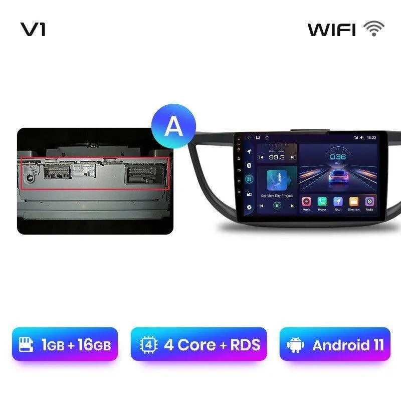 Radio nawigacja Honda CRV CR-V 2012-2016 Android Auto Carplay - Multigenus