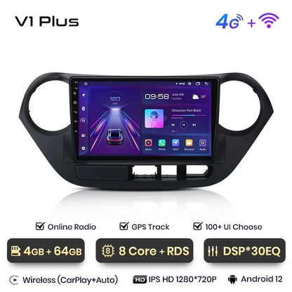 Radio nawigacja Hyundai Grand I10 2013 - 2016 Carplay Android Auto - Multigenus