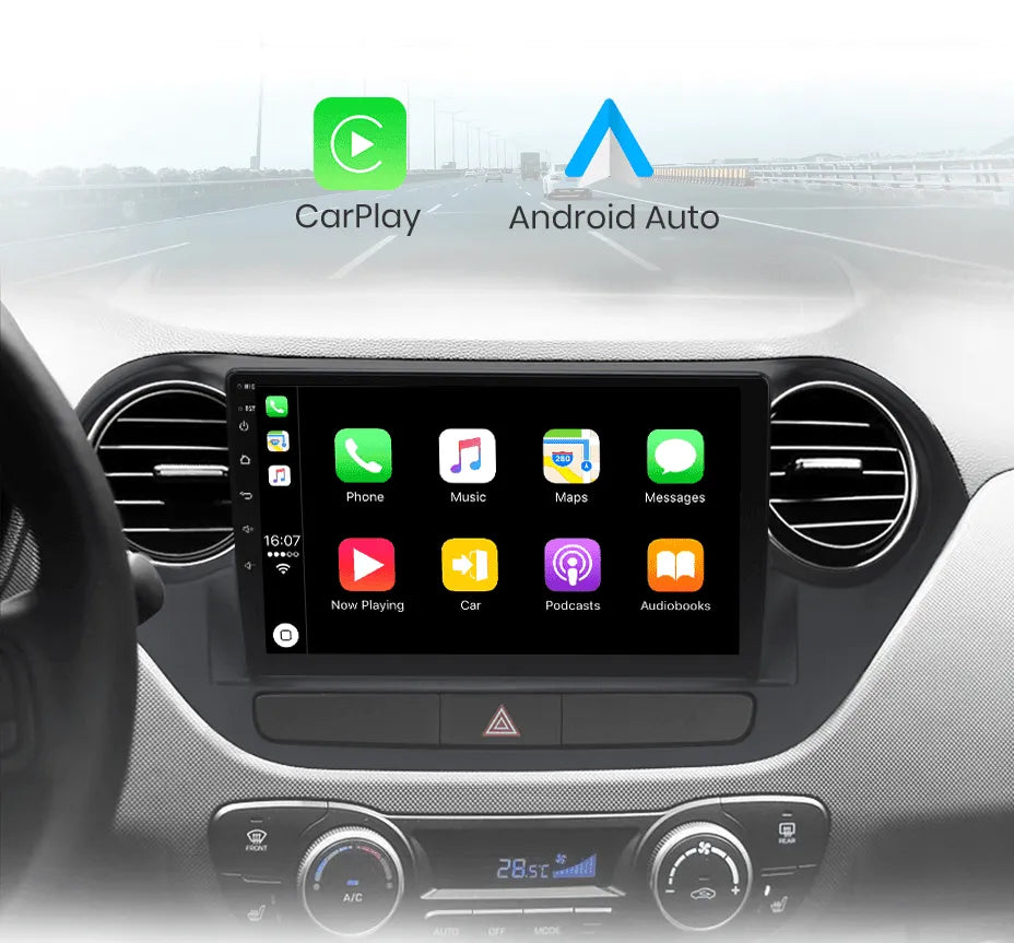 Radio nawigacja Hyundai Grand I10 2013 - 2016 Carplay Android Auto - Multigenus