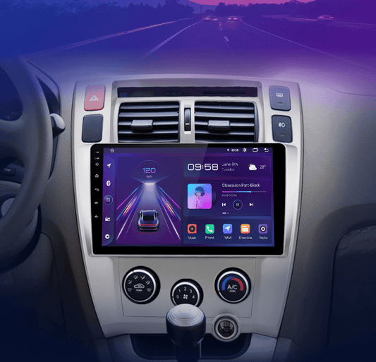 Radio nawigacja Hyundai Tucson 2006 - 2013 Carplay Android Auto - Multigenus