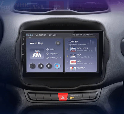 Radio nawigacja Jeep Renegade 2016-2020 Android - Multigenus