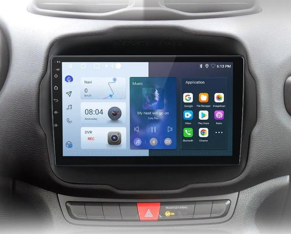 Radio nawigacja Jeep Renegade 2016-2020 Android - Multigenus