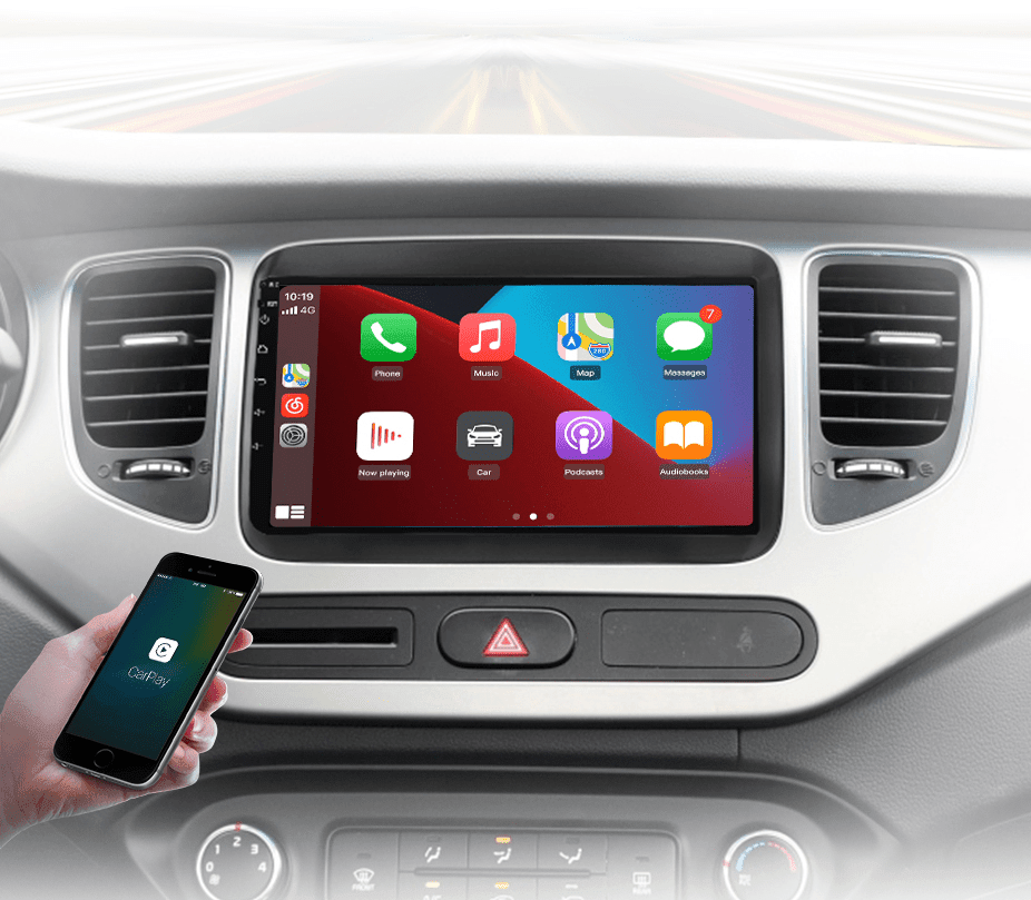 Radio nawigacja Kia Carens 2013 - 2018 Carplay Android Auto - Multigenus