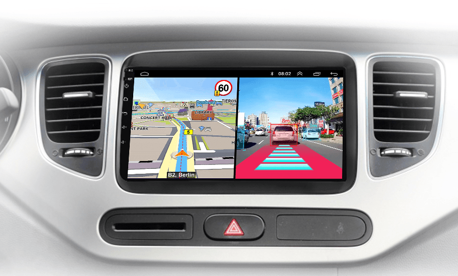 Radio nawigacja Kia Carens 2013 - 2018 Carplay Android Auto - Multigenus