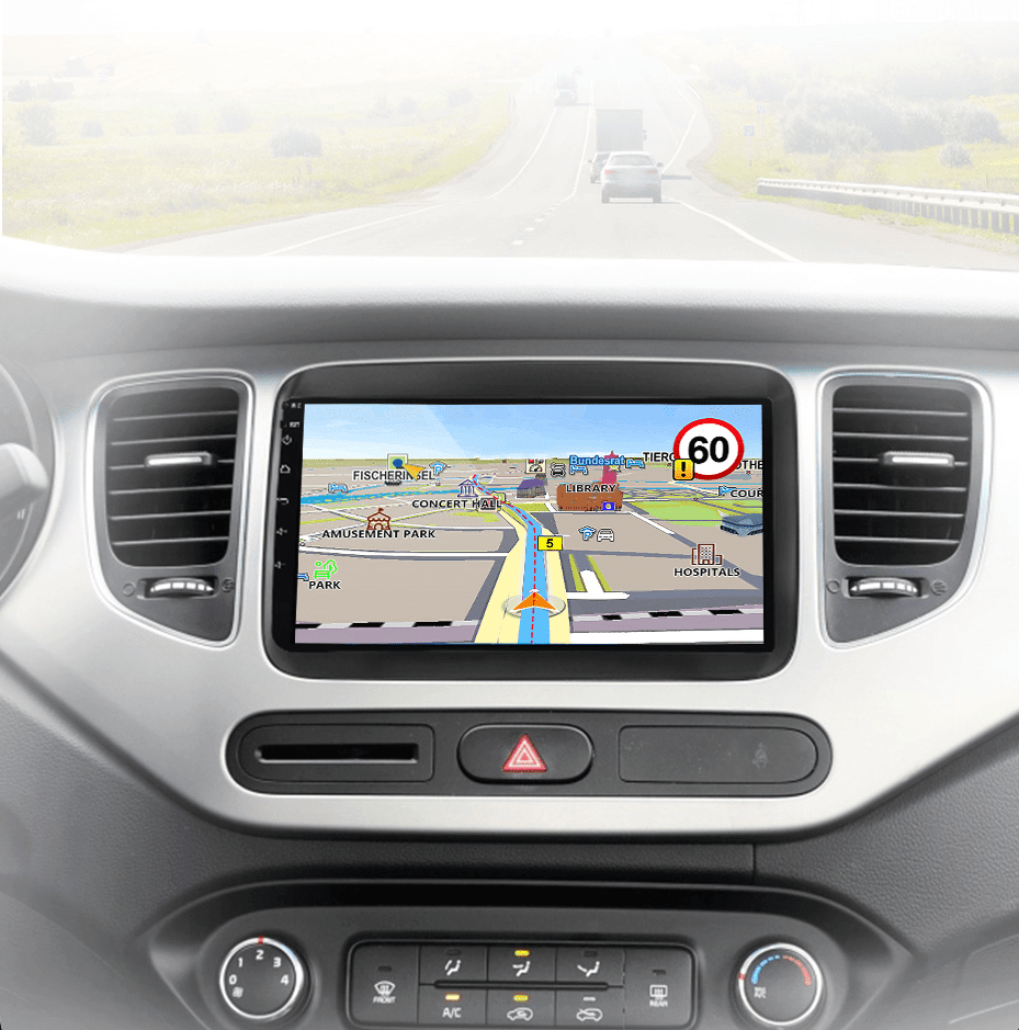 Radio nawigacja Kia Carens 2013 - 2018 Carplay Android Auto - Multigenus