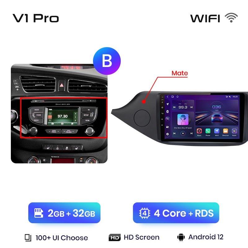 Radio nawigacja KIA CEED 2012 - 2018 Carplay Android Auto - Multigenus