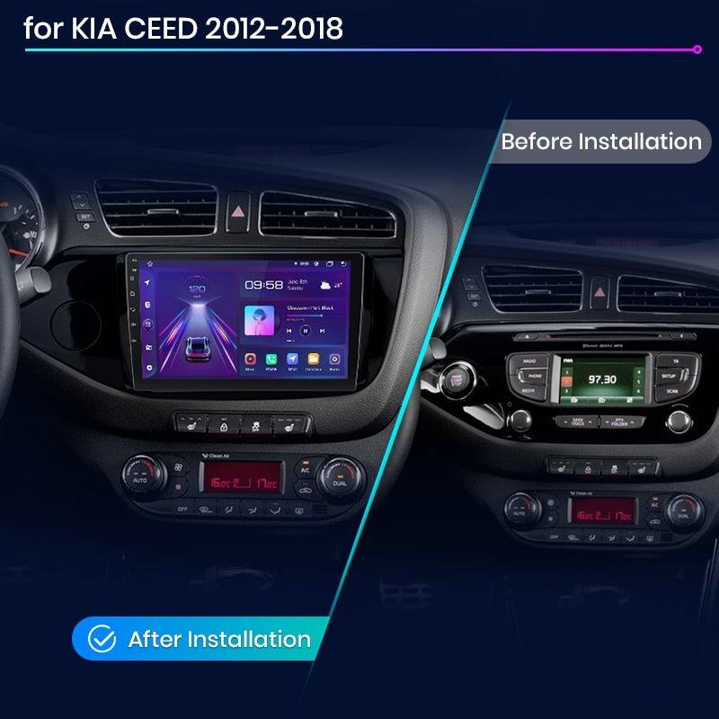 Radio nawigacja KIA CEED 2012 - 2018 Carplay Android Auto - Multigenus