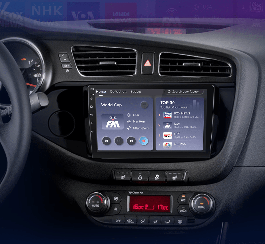 Radio nawigacja KIA CEED 2012 - 2018 Carplay Android Auto - Multigenus