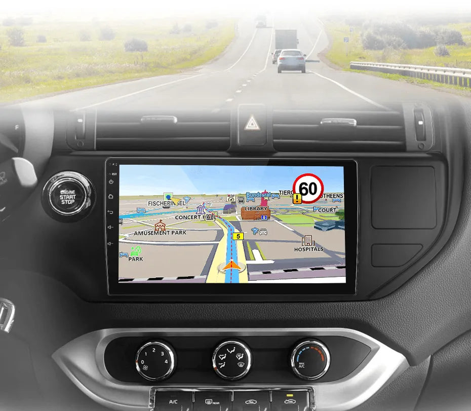 Radio nawigacja KIA RIO 2011-2015 Android Auto Carplay - Multigenus