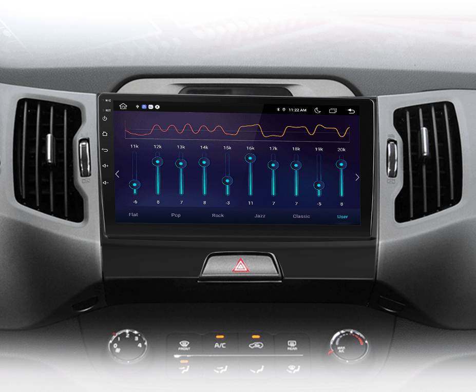 Radio nawigacja KIA Sportage 3 2010 - 2016 Carplay Android Auto - Multigenus