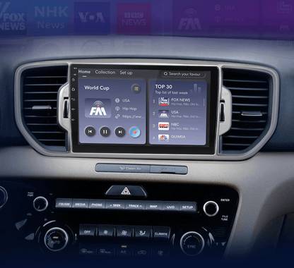 Radio nawigacja Kia Sportage 4 2016 - 2018 Android auto Carplay - Multigenus