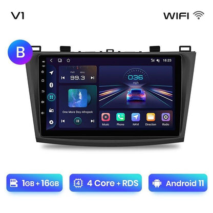 Radio nawigacja Mazda 3 bk 2004-2013 Carplay Android Auto - Multigenus