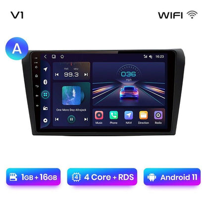 Radio nawigacja Mazda 3 bk 2004-2013 Carplay Android Auto - Multigenus