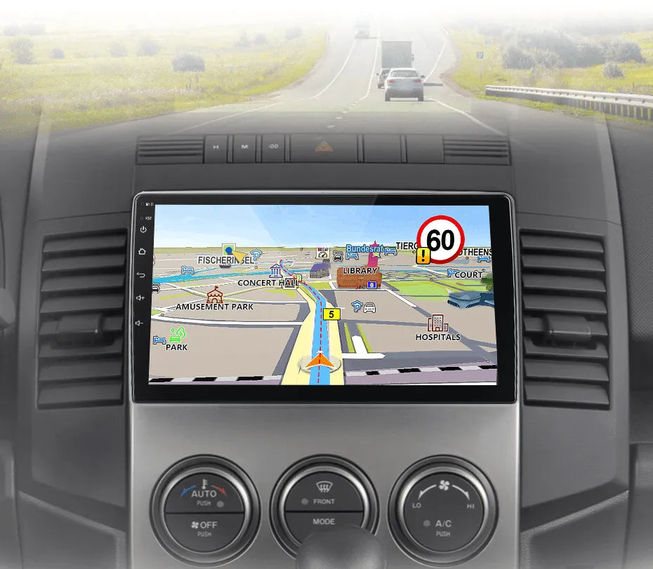 Radio nawigacja Mazda 5 2005 - 2010 Carplay Android Auto - Multigenus