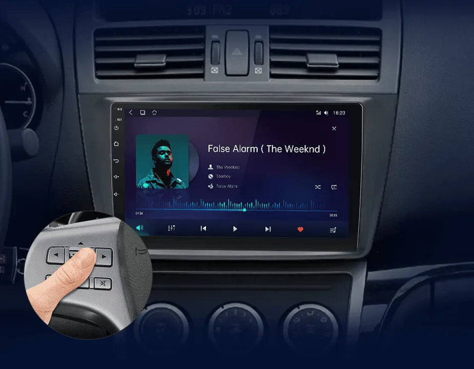 Radio nawigacja Mazda 6 GH 2007 - 2012 Carplay Android Auto - Multigenus