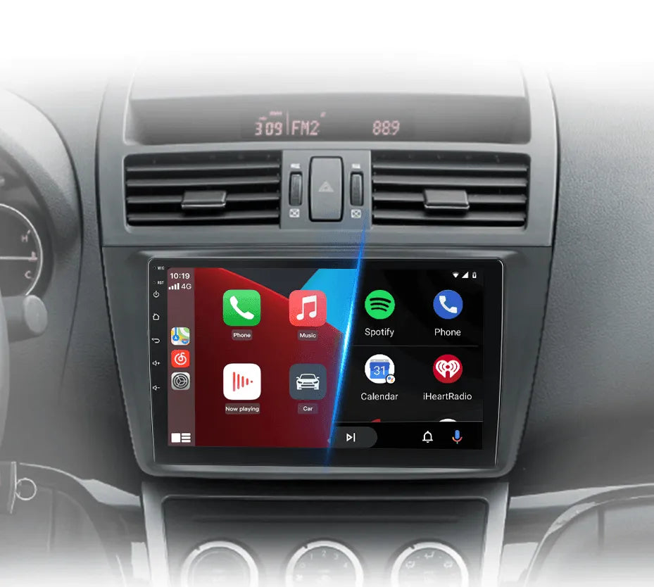 Radio nawigacja Mazda 6 GH 2007 - 2012 Carplay Android Auto - Multigenus