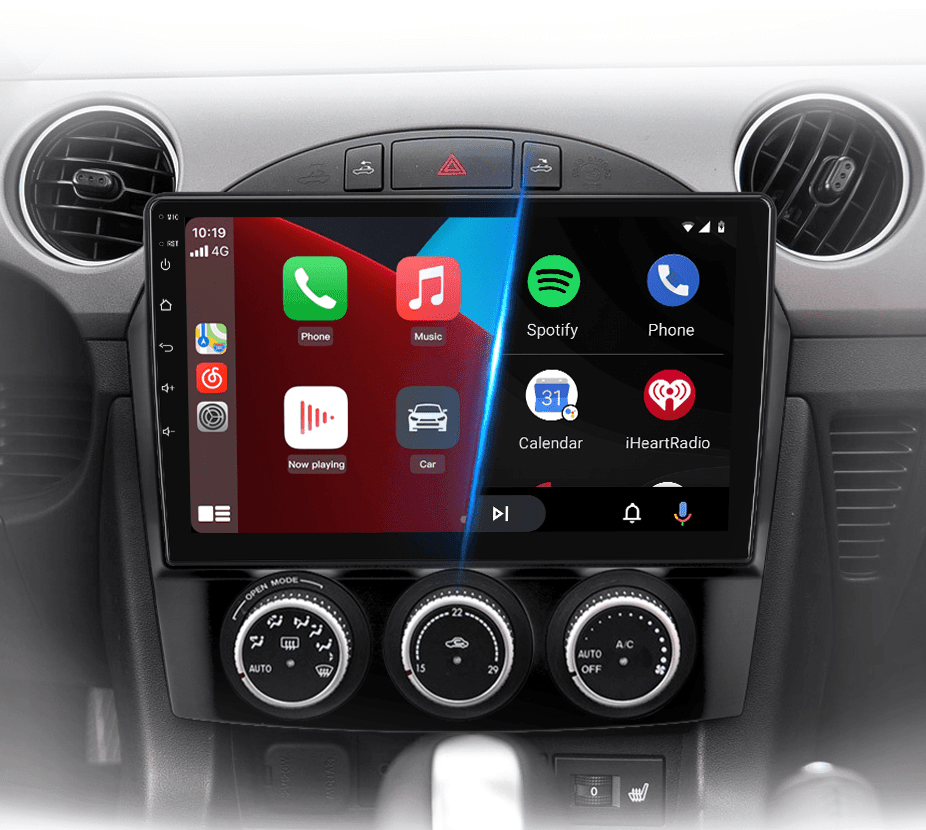 Radio nawigacja Mazda MX-5 MX5 III 3 NC 2008 - 2015 Android Auto Carplay - Multigenus