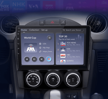 Radio nawigacja Mazda MX-5 MX5 III 3 NC 2008 - 2015 Android Auto Carplay - Multigenus