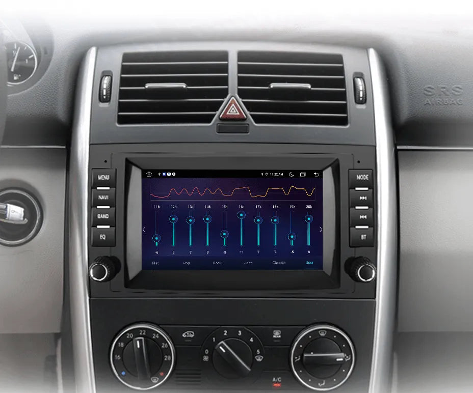 Radio nawigacja Mercedes Benz B200 Sprinter W906 Viano Vito W639 Android Auto Carplay - Multigenus