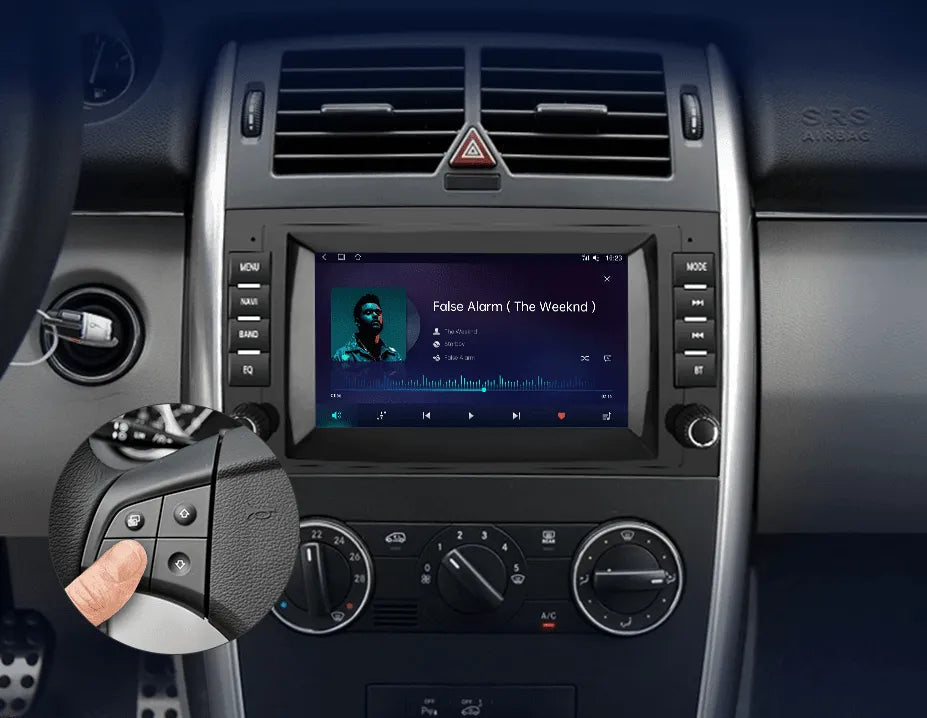 Radio nawigacja Mercedes Benz B200 Sprinter W906 Viano Vito W639 Android Auto Carplay - Multigenus