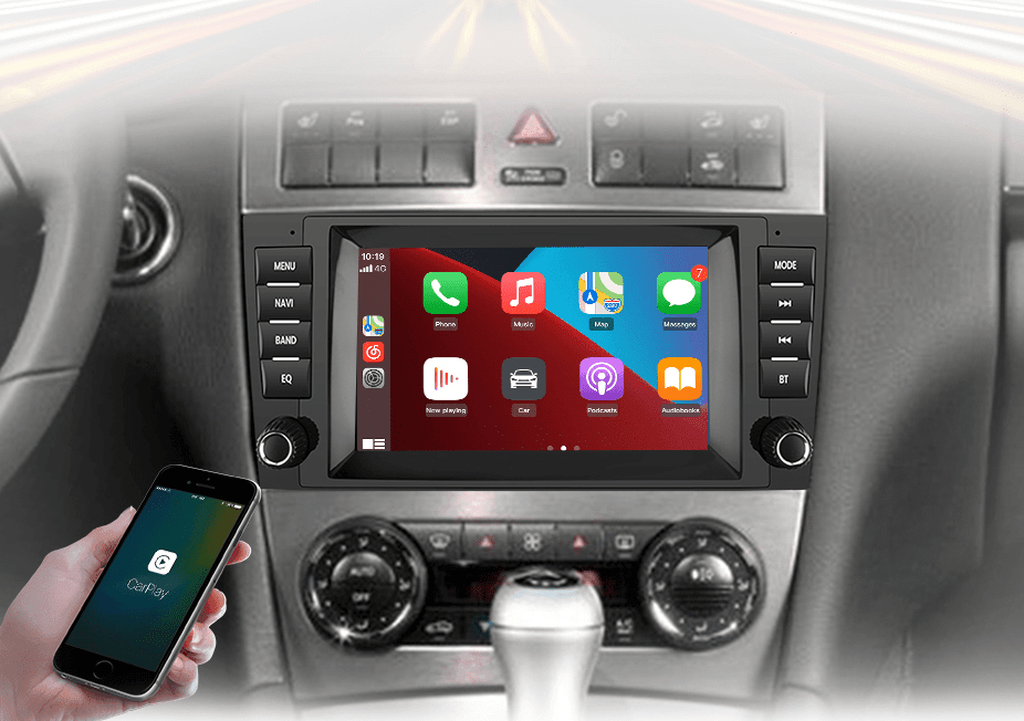 Mercedes C-Class W203 W209 radio navigation - Carplay Android – Multigenus