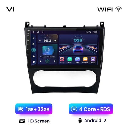 Radio nawigacja Mercedes Benz C W203 lift 2005-2009 Android auto Carplay - Multigenus