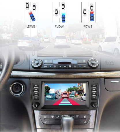 Radio nawigacja Mercedes Benz E-Class W211 W219 E200 E220 E300 Carplay Android auto - Multigenus